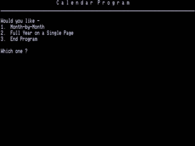 Screen shot
